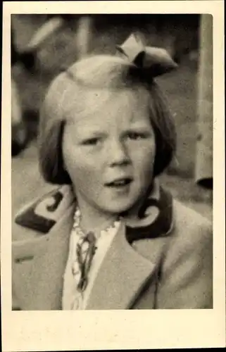 Foto Ak Prinzessin Beatrix der Niederlande