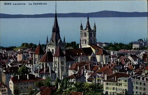 Ak Lausanne Kanton Waadt, La Cathedrale