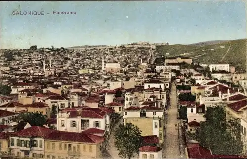 Ak Salonique Thessaloniki Griechenland, Panorama