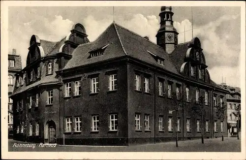 Ak Ronneburg in Thüringen, Rathaus