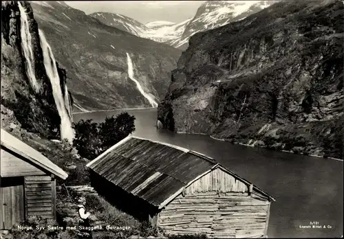 Ak Geiranger Norwegen, Syv Sastre med Skaggefla