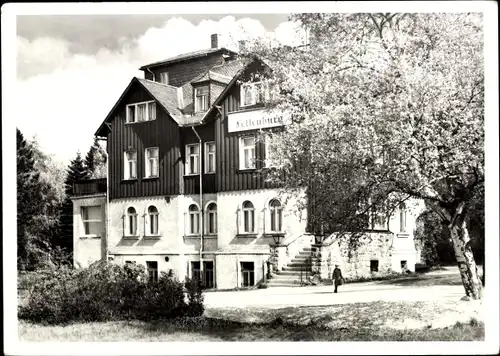 Ak Bärenfels Altenberg im Erzgebirge, HO-Hotel Felsenburg