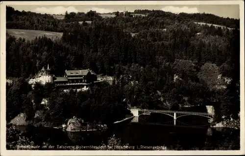 Ak Siedlęcin Boberröhrsdorf Riesengebirge Schlesien, Perła Zachodu, Turmsteinbaude