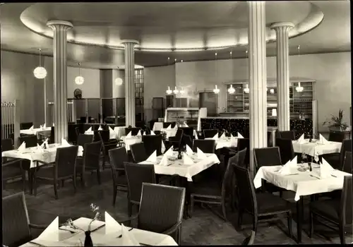 Ak Weimar in Thüringen, Hotel Russischer Hof, Restaurant