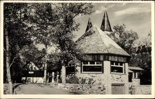 Ak Anhée Wallonie Namur, Abtei von Maredsous, Clairiere Saint Benoit