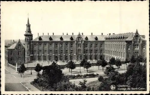 Ak Charleroi Wallonien Hennegau, Collége du Sacré Couer