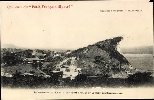 Ak Diego Suarez Antsiranana Madagaskar, Le Cap, Les Fours a Chaux et le Camp des Dissiplinaires