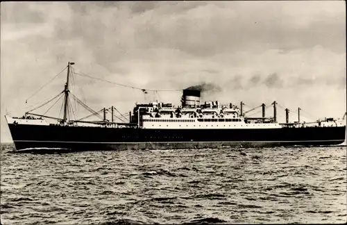 Ak TSS Parthia, Frachtschiff, Cunard Steamship Comp.