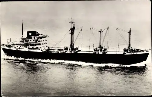 Ak  MVCongokust, MV Senegalkust, N.V. Nederlandse Tank en Paketvaart Mij.