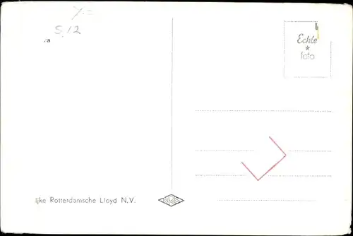 Ak MS Japara, Koninklijke Rotterdamsche Lloyd