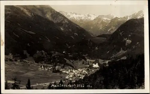 Ak Mauterndorf in Salzburg, Panorama