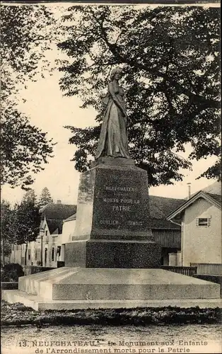 Ak Neufchâteau Lothringen Vogesen