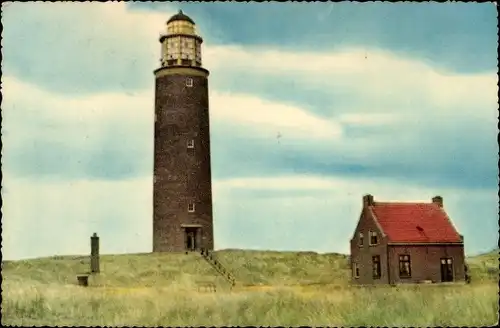 Ak Texel Nordholland Niederlande, Cocksdorp, Leuchtturm