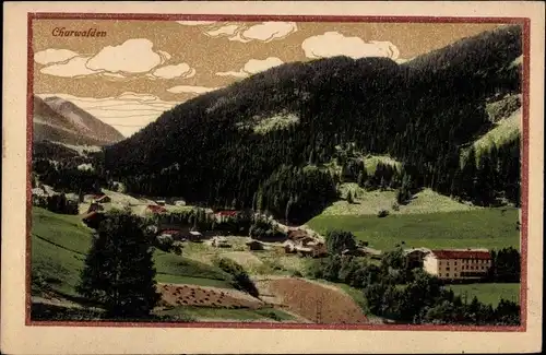 Ak Egga Churwalden Arosa Kt. Graubünden, Panorama