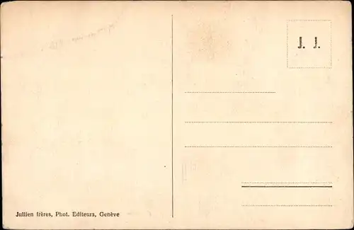 Ak Genève Genf Schweiz, Succursale des Postes de la Rue du Stand