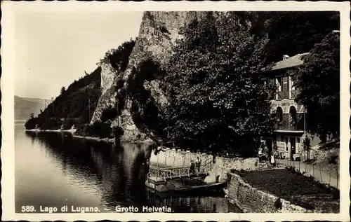 Ak Lago di Lugano Kanton Tessin, Grotto Helvetia