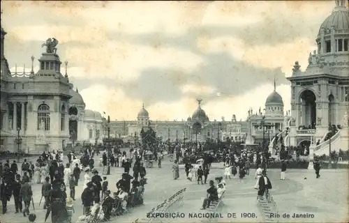 Ak Rio de Janeiro Brasilien, Exposicao Nacional de 1908
