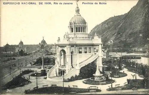 Ak Rio de Janeiro Brasilien, Exposicao Nacional de 1908, Pavilhao da Bahia