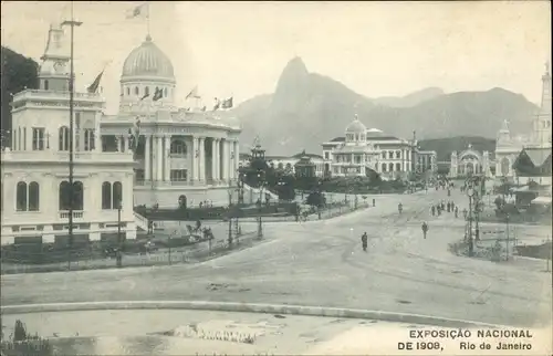 Ak Rio de Janeiro Brasilien, Exposicao Nacional de 1908