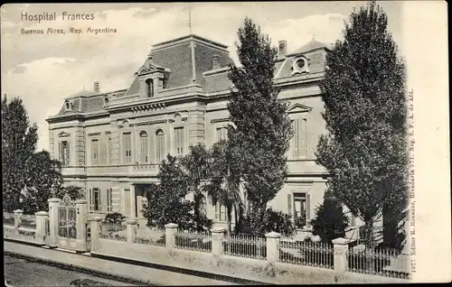 Ak Buenos Aires Argentinien, Hospital Frances, Krankenhaus
