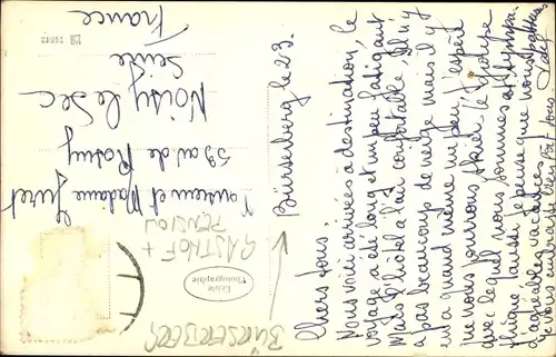 Foto Ak Bürserberg in Vorarlberg, Gasthof Pension Rhätikon