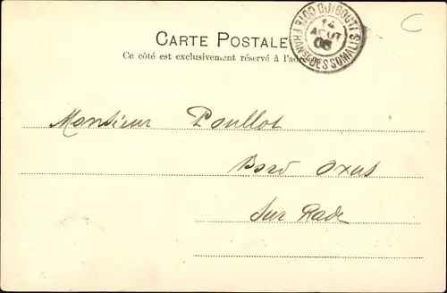 Ak Dschibuti Dschibuti, Brunnen am Meneak-Platz