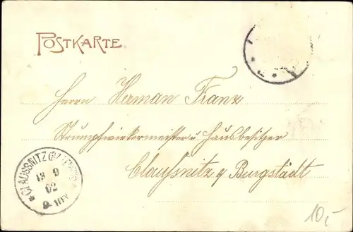 Ak König Georg von Sachsen, Portrait