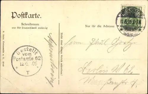 Ak Bad Freienwalde an der Oder, Panorama, Teilansichten