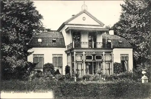 Ak Brummen Gelderland, Villa Rustburgh