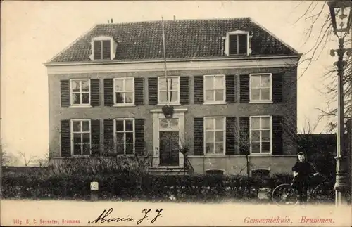 Ak Brummen Gelderland, Gemeentehuis