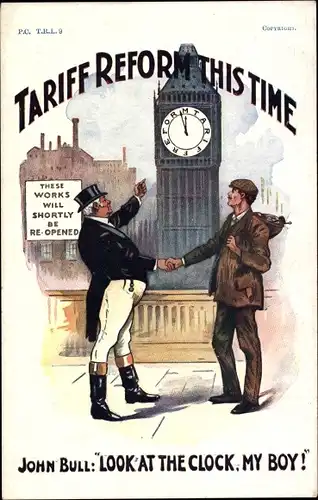 Ak Zollreform diesmal, John Bull