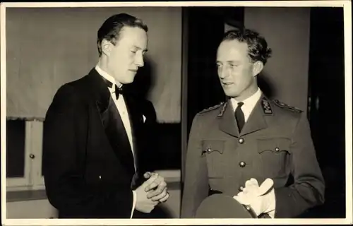 Ak König Leopold III. von Belgien, Portrait