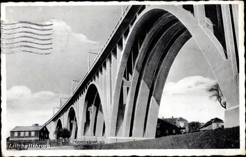 Ak Middelfart Dänemark, Lillebæltsbroen