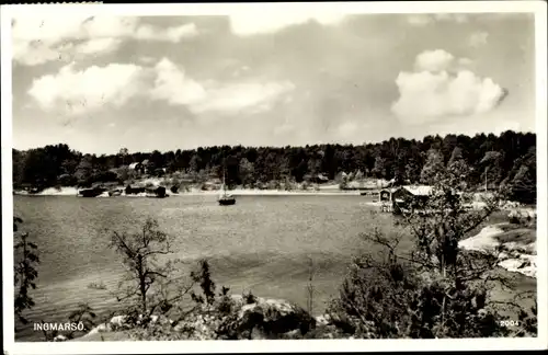 Ak Ingmarsö Schweden, Panorama