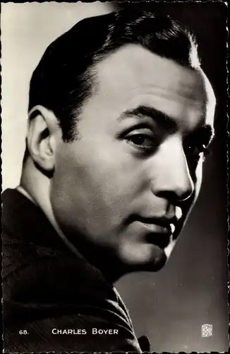 Ak Schauspieler Charles Boyer, Portrait