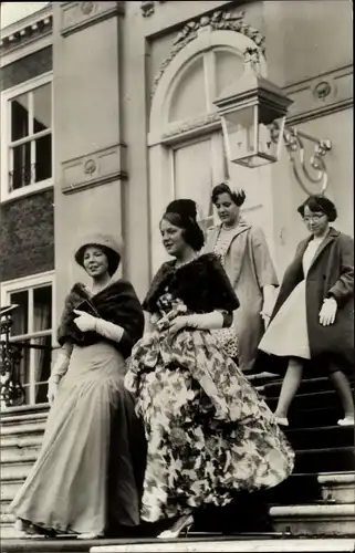 Ak Adel Niederlande, Beatrix, Irene, Margriet, Christina, 1960