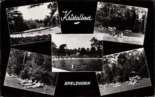 Ak Apeldoorn Gelderland, Kristalbad