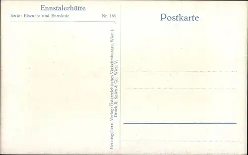 Ak Admont Steiermark, Ennstaler Hütte