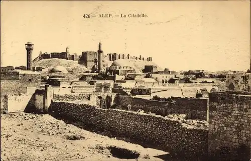 Ak Alep Aleppo Syrien, La Citadelle