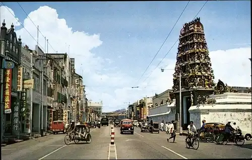 Ak Singapur Singapur, South Bridge Road, Hindu Tempel