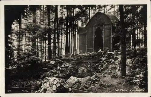 Ak Bad Elster im Vogtland, Kreuzkapelle