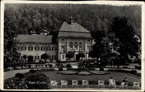 Ak Bad Elster im Vogtland, Albert-Bad