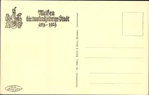 Ak Meißen an der Elbe, Der Dom