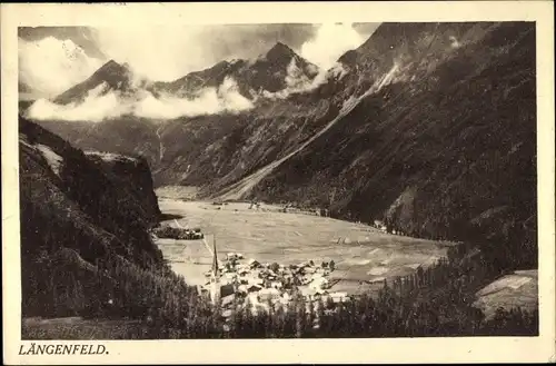 Ak Längenfeld Tirol Österreich, Panorama