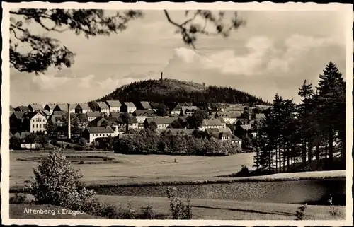 Ak Altenberg im Erzgebirge, Blick auf den Ort