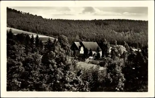 Ak Geising Altenberg im Erzgebirge, Ferienheim Schellhasbaude