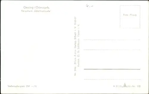 Ak Geising Altenberg im Erzgebirge, Ferienheim Schellhasbaude