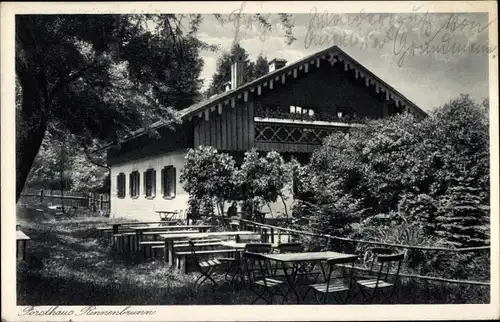 Ak Neuhaus an der Pegnitz Mittelfranken, Forsthaus Rinnenbrunn