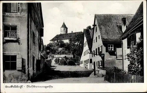 Ak Dinkelsbühl in Mittelfranken, Roßbrunn Gasse
