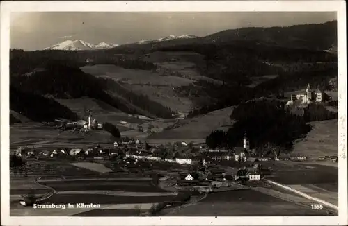 Ak Straßburg Kärnten, Panorama